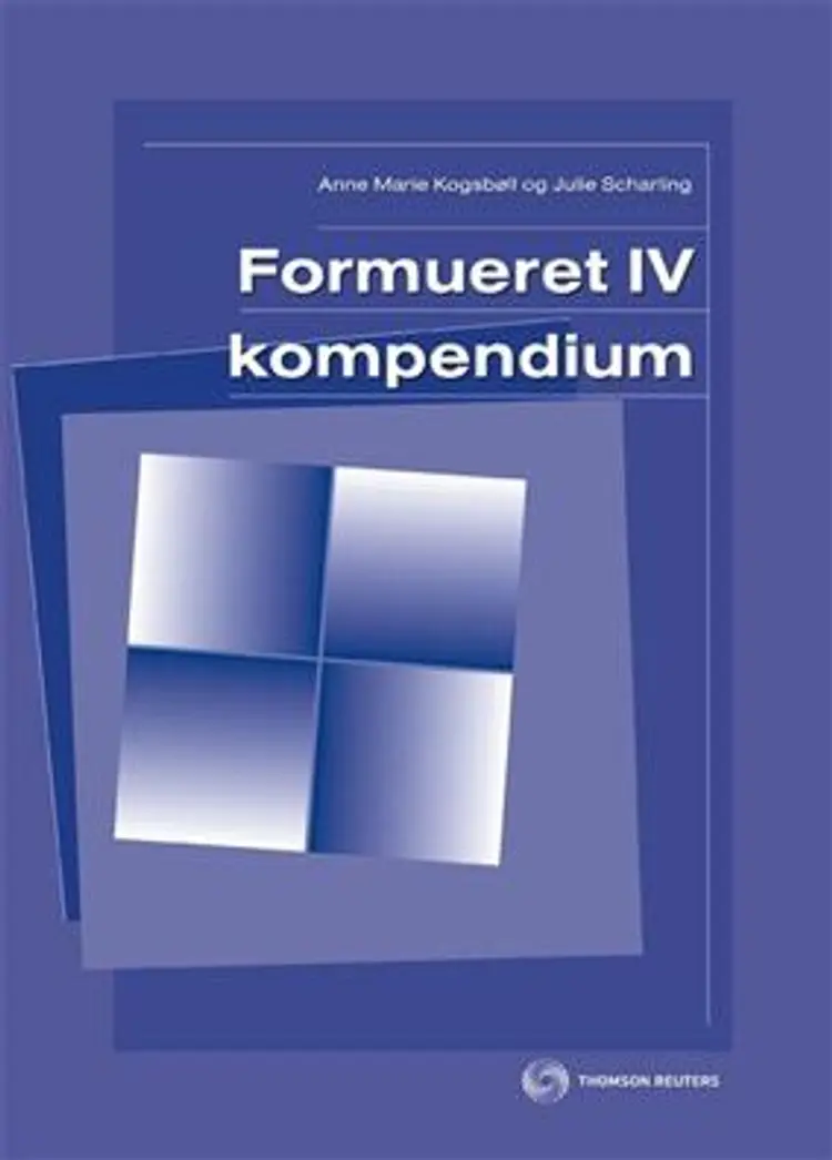 Formueret IV, 3. årsprøve af Julie Scharling