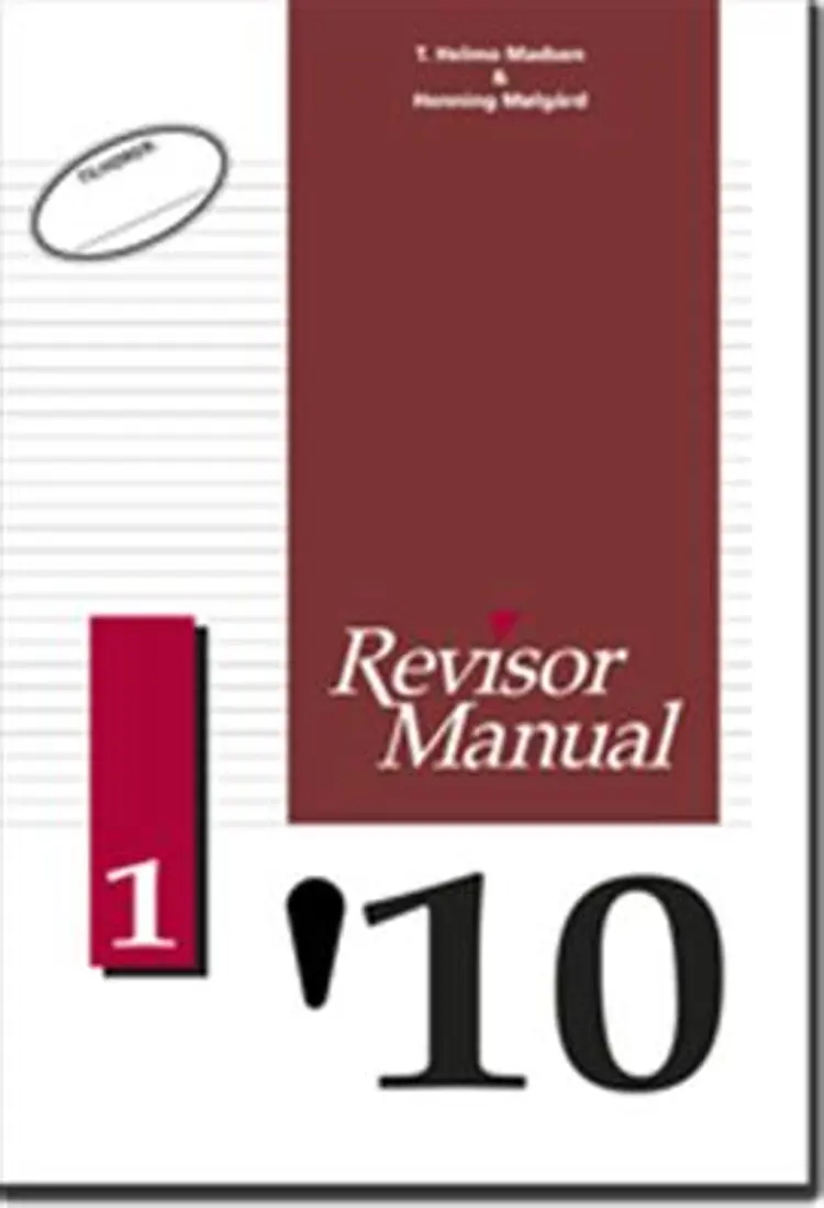 RevisorManual 2010/1