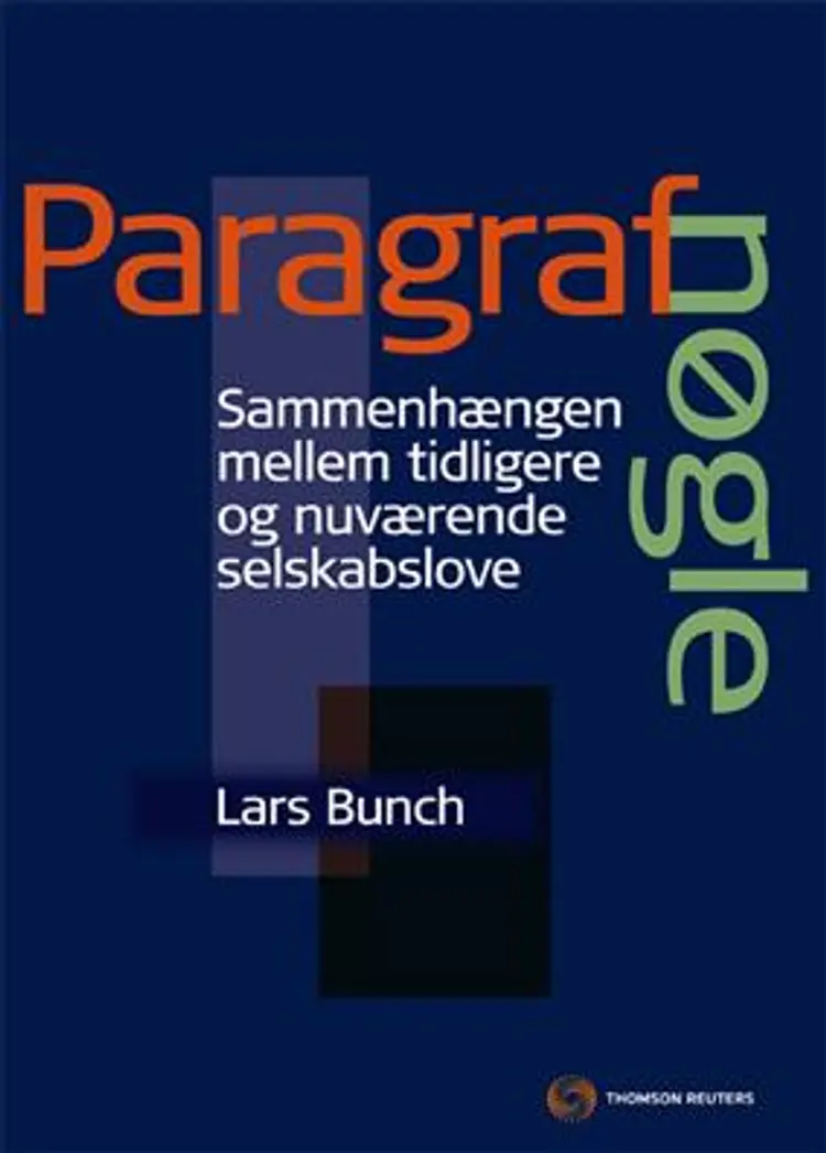 Paragrafnøgle af Lars Bunch