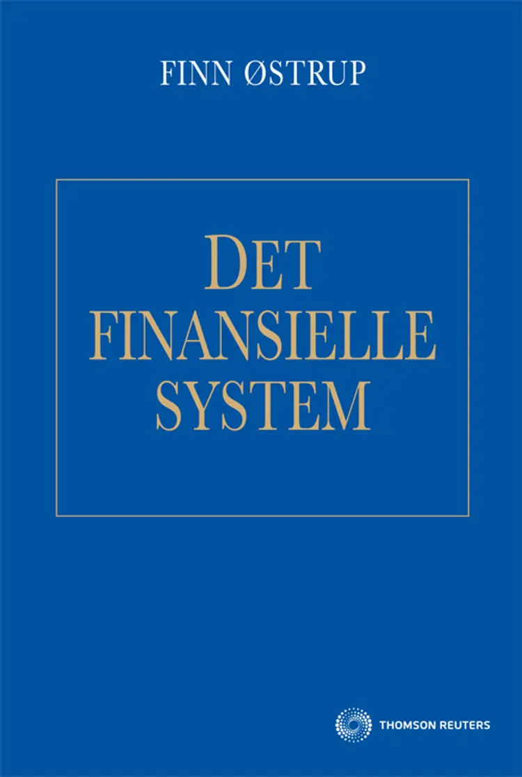 Det finansielle system af Finn Østrup