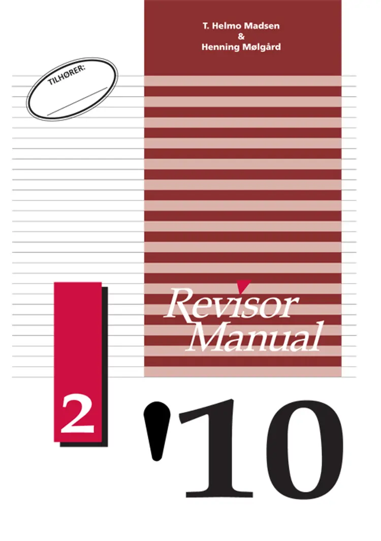 RevisorManual 2010/2
