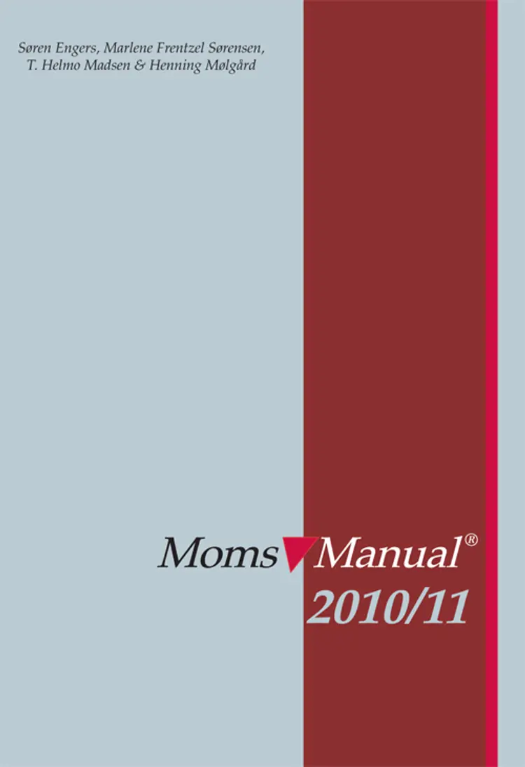 MomsManual 2010/2011 af Henning Mølgård