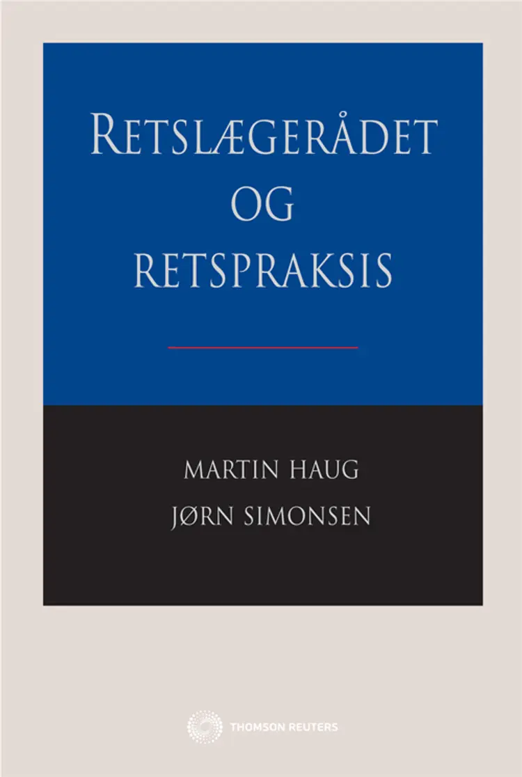 Retslægerådet og retspraksis af Jørn Simonsen