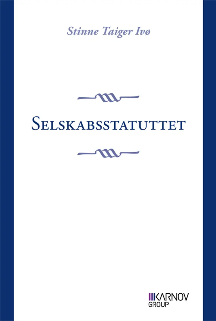 Selskabsstatuttet af Stinne Taiger Ivø
