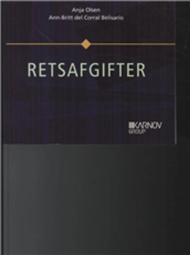Retsafgifter af Anja Olsen