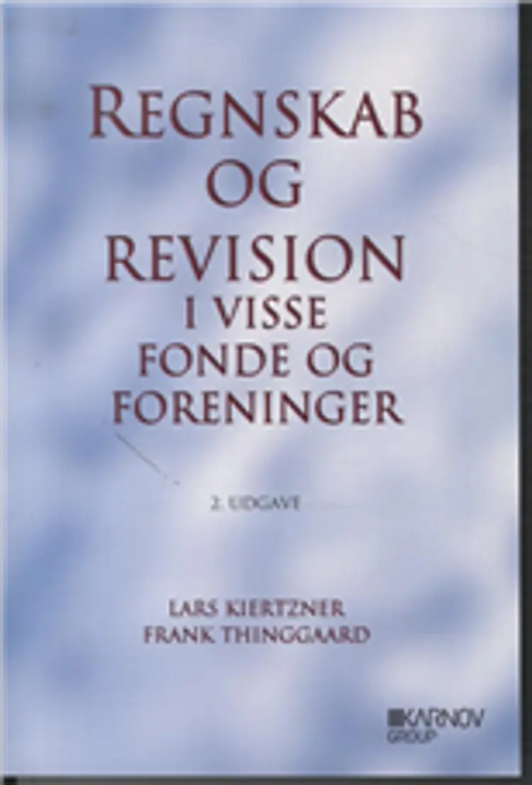 Regnskab og revision i visse fonde og foreninger af Frank Thinggaard