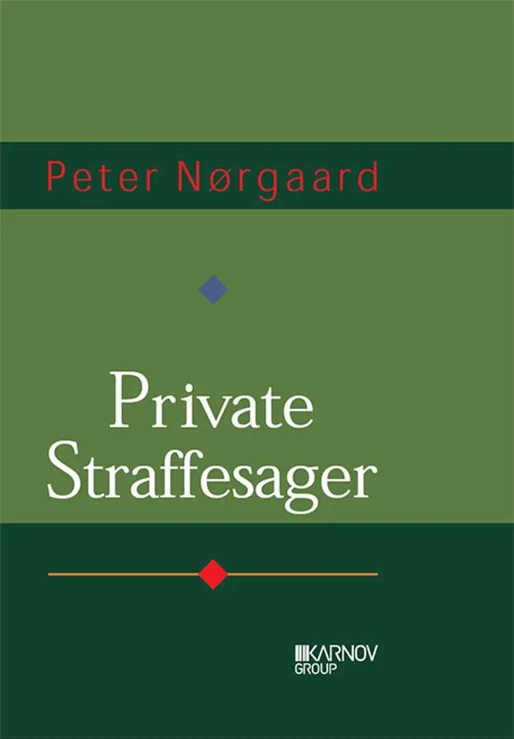 Private straffesager af Peter Nørgaard