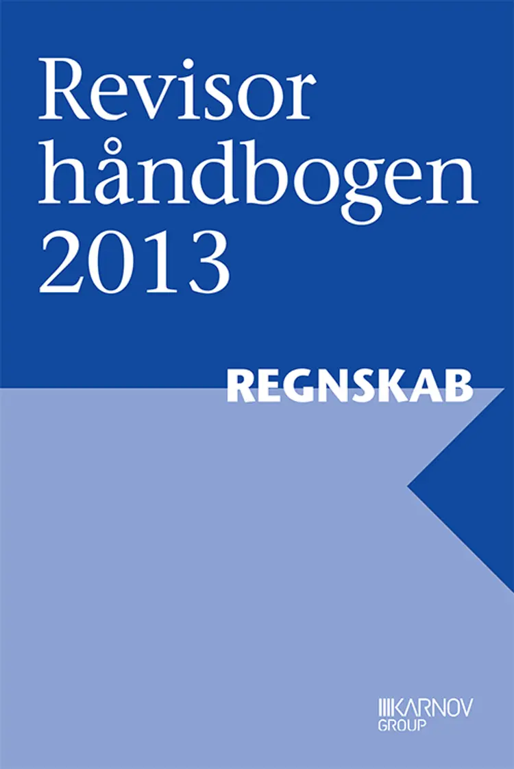 Revisorhåndbogen 2013, Regnskab af FSR - Danske Revisorer