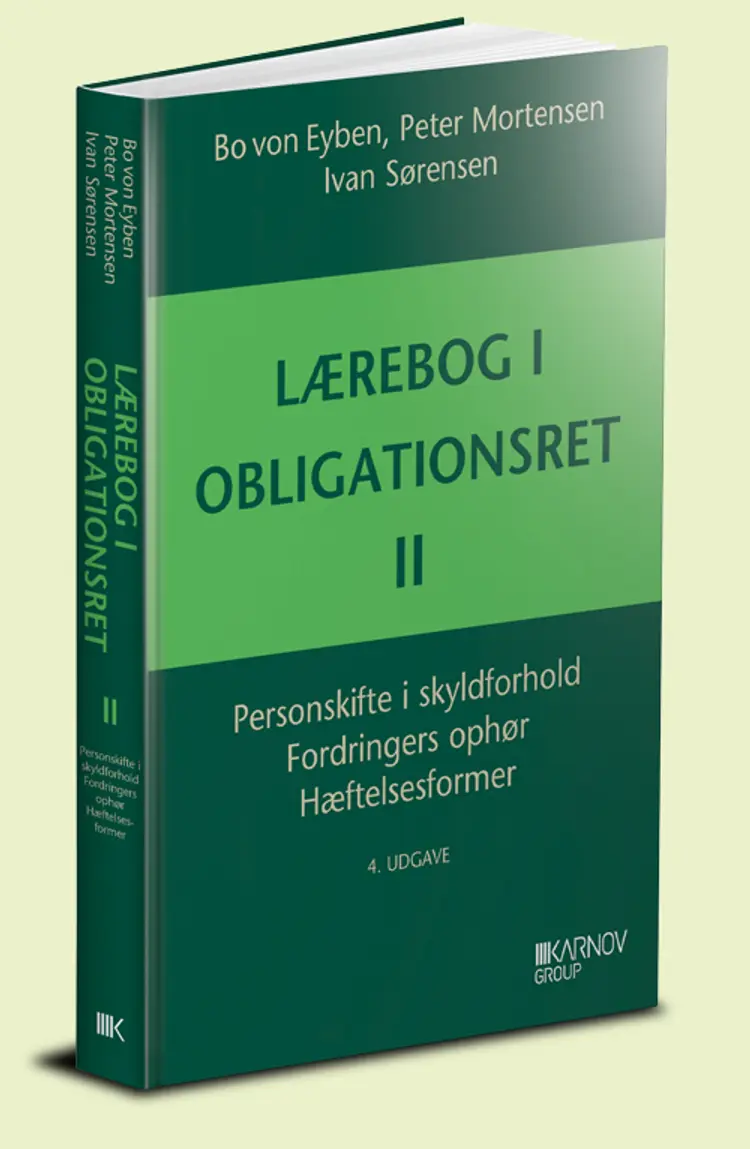 Lærebog i obligationsret af Bo von Eyben