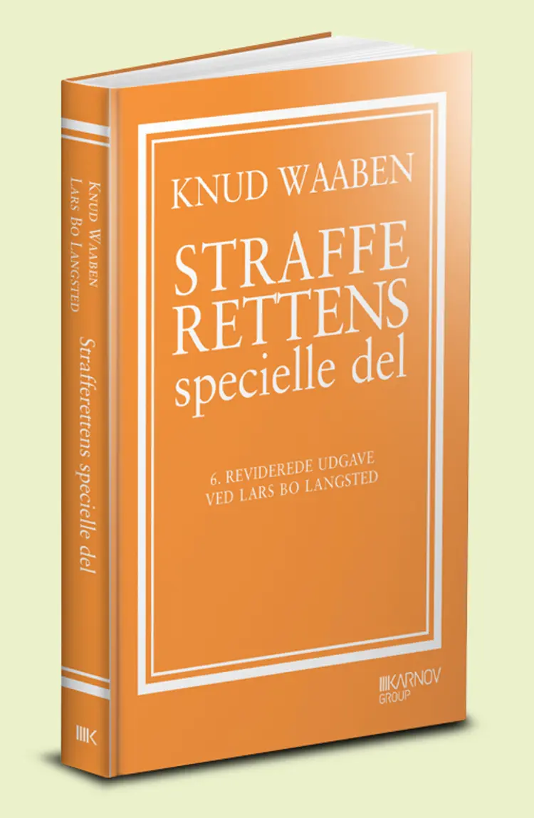 Strafferettens specielle del af Knud Waaben