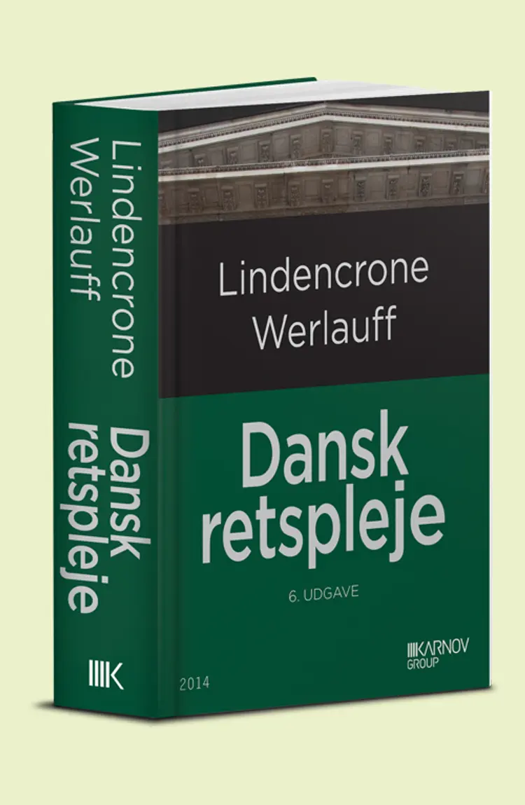 Dansk retspleje af Erik Werlauff