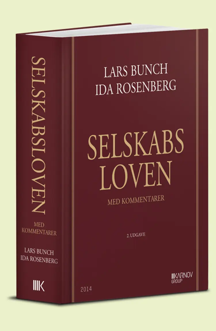 Selskabsloven med kommentarer af Ida Rosenberg