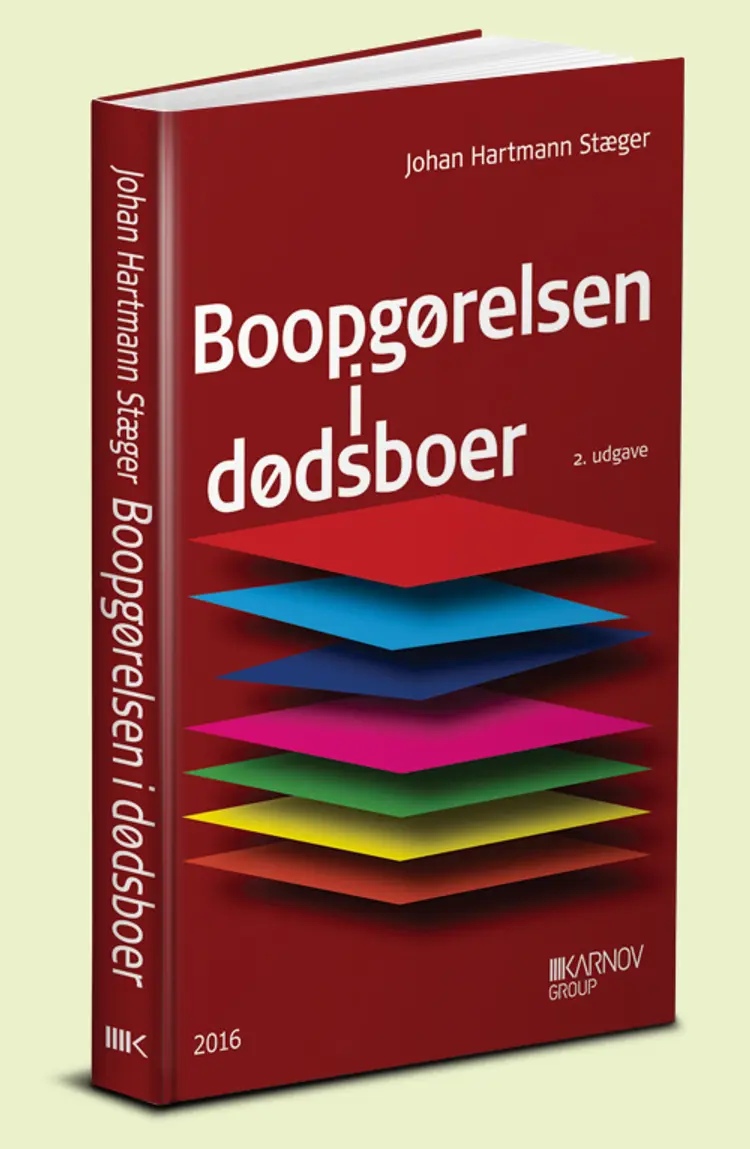 Boopgørelsen i dødsboer af Johan Hartmann Stæger