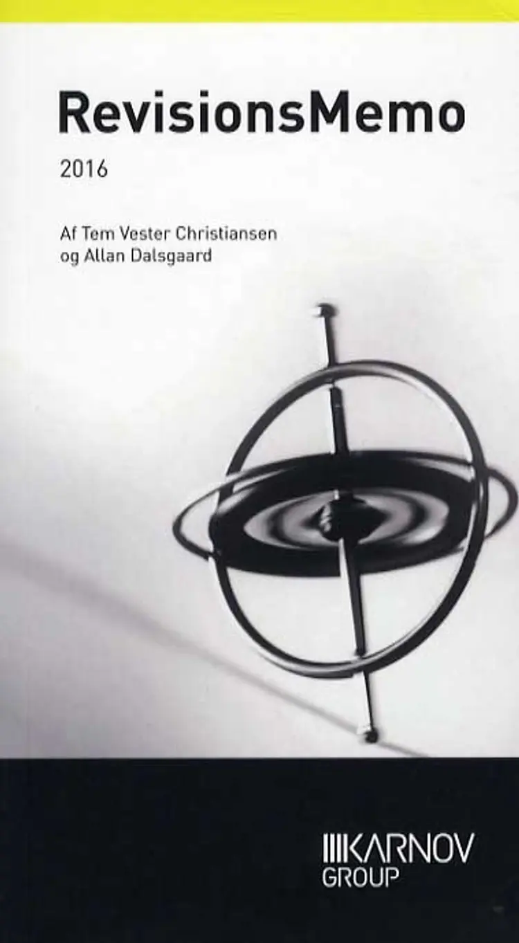 Revisionsmemo af Tem Vester Christiansen