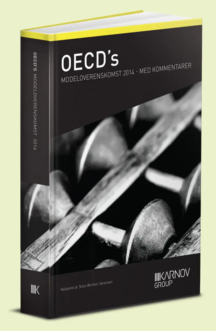 OECD´s modeloverenskomst med kommentarer af .