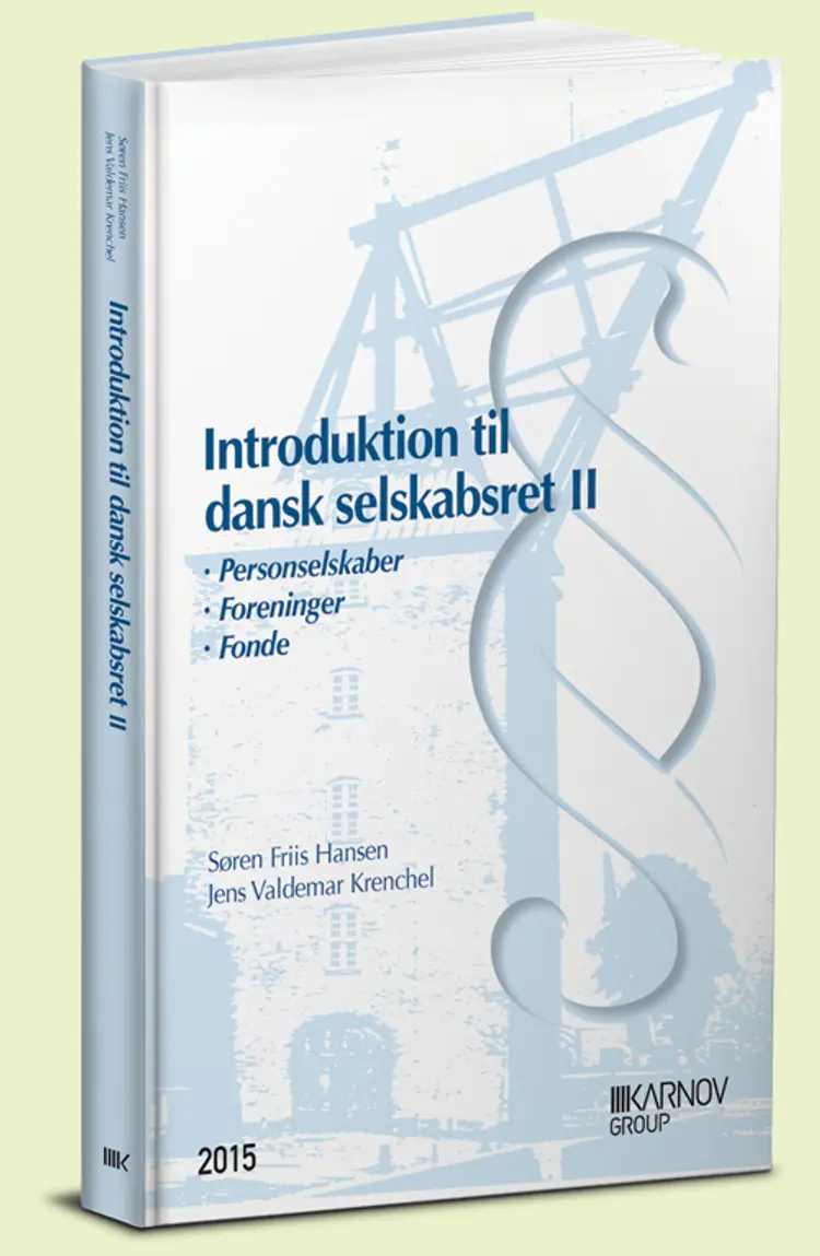 Introduktion til dansk selskabsret af Søren Friis Hansen