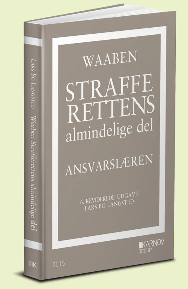 Strafferettens almindelige del af Lars Bo Langsted