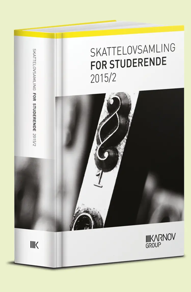 Skattelovsamling for studerende af Inger Toft