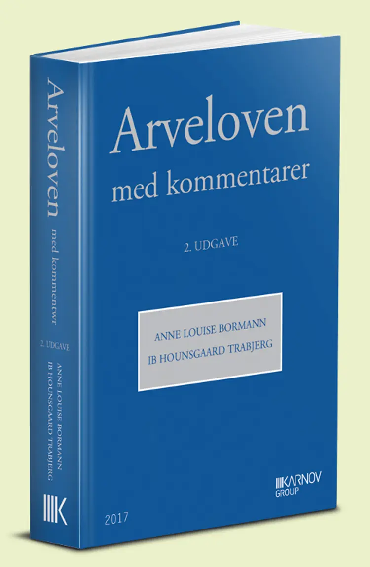 Arveloven med kommentarer af Anne Louise Bormann