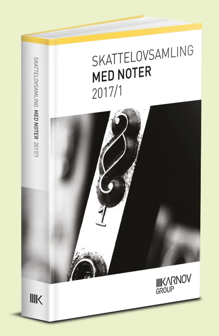 Skattelovsamling med noter
