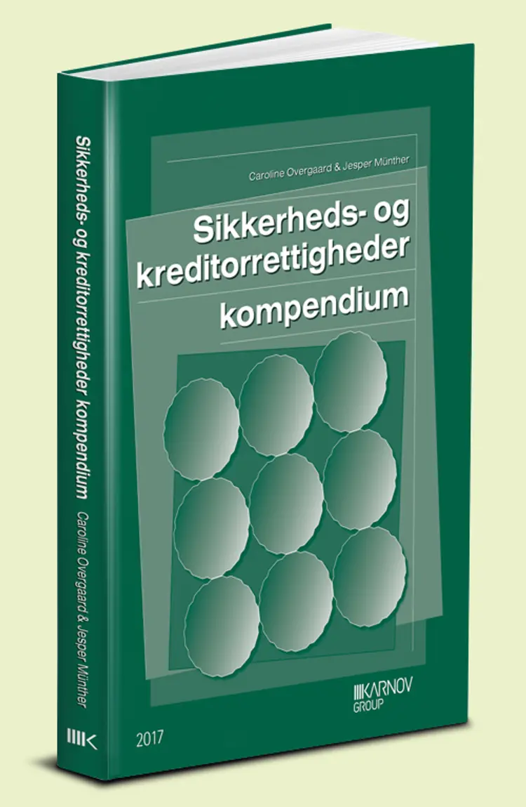 Sikkerheds- og kreditorrettigheder kompendium af Jesper Münther
