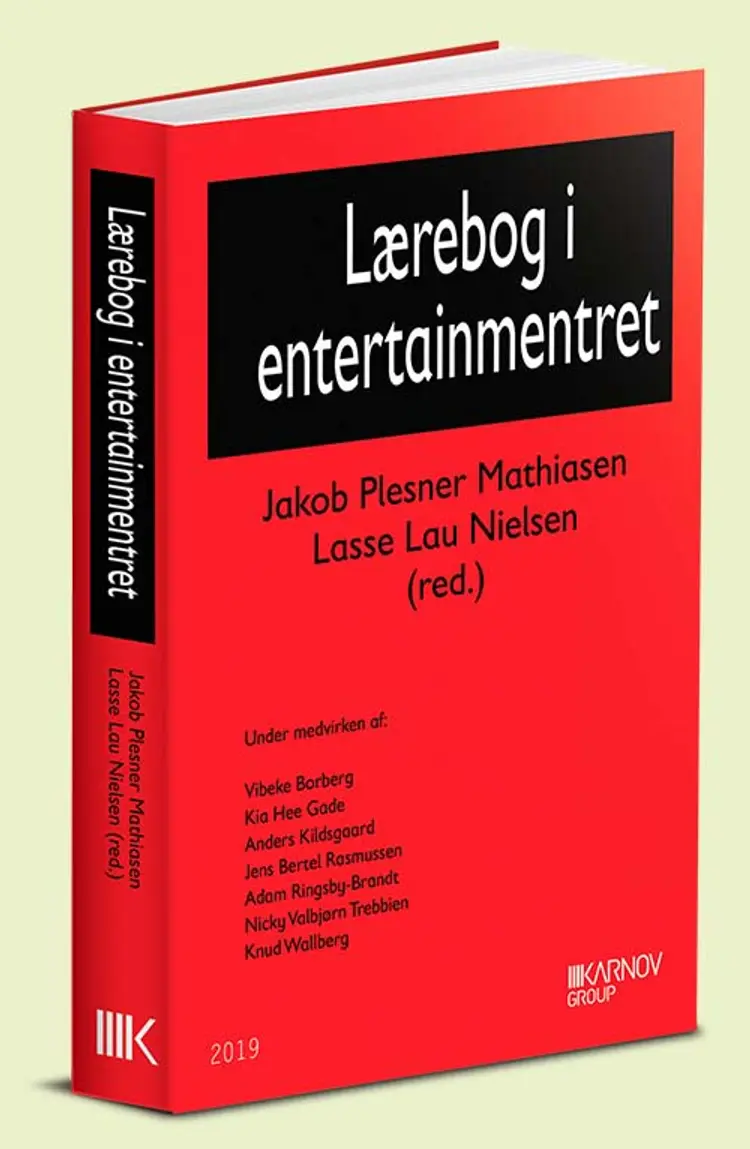 Lærebog i entertainmentret af Jakob Plesner Mathiasen