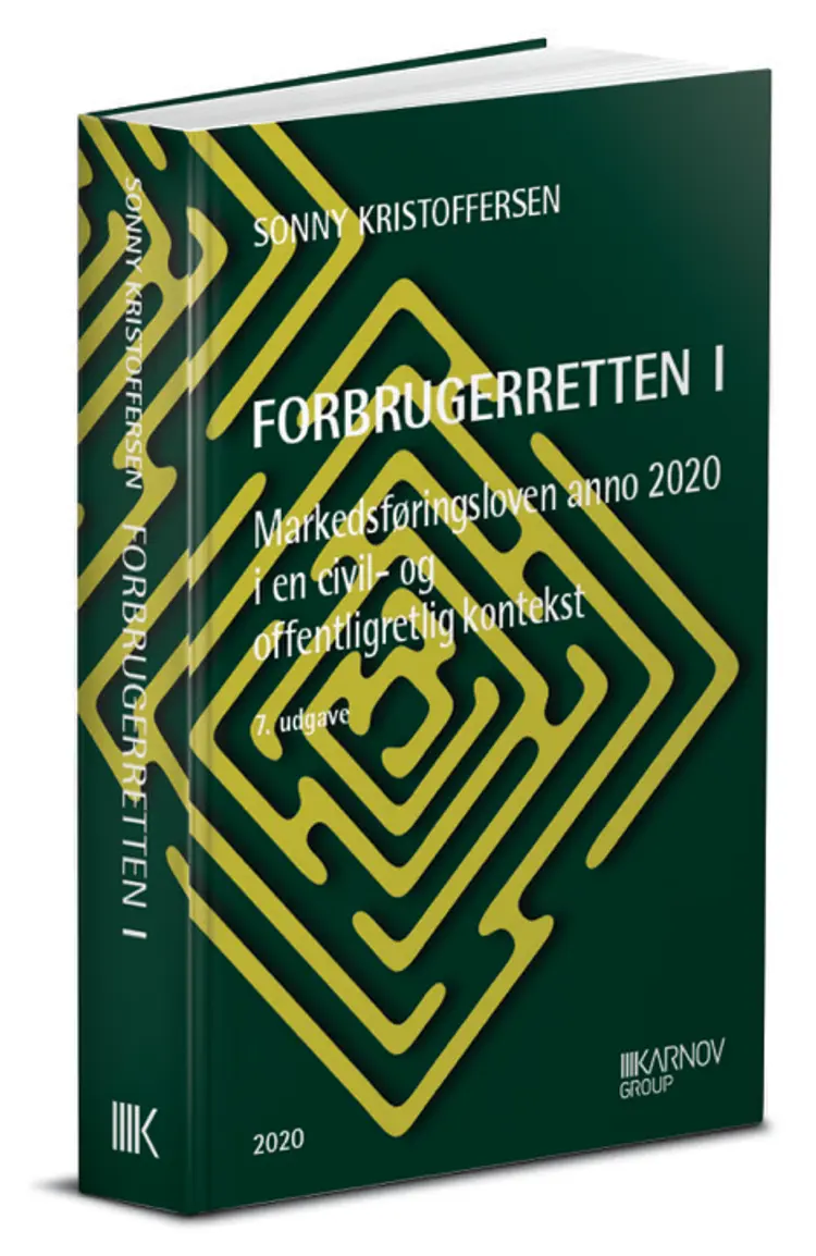 Forbrugerretten I af Sonny Kristoffersen