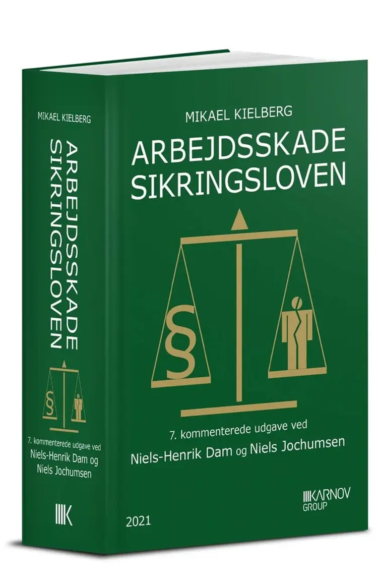 Arbejdsskadesikringsloven med kommentarer af Mikael Kielberg