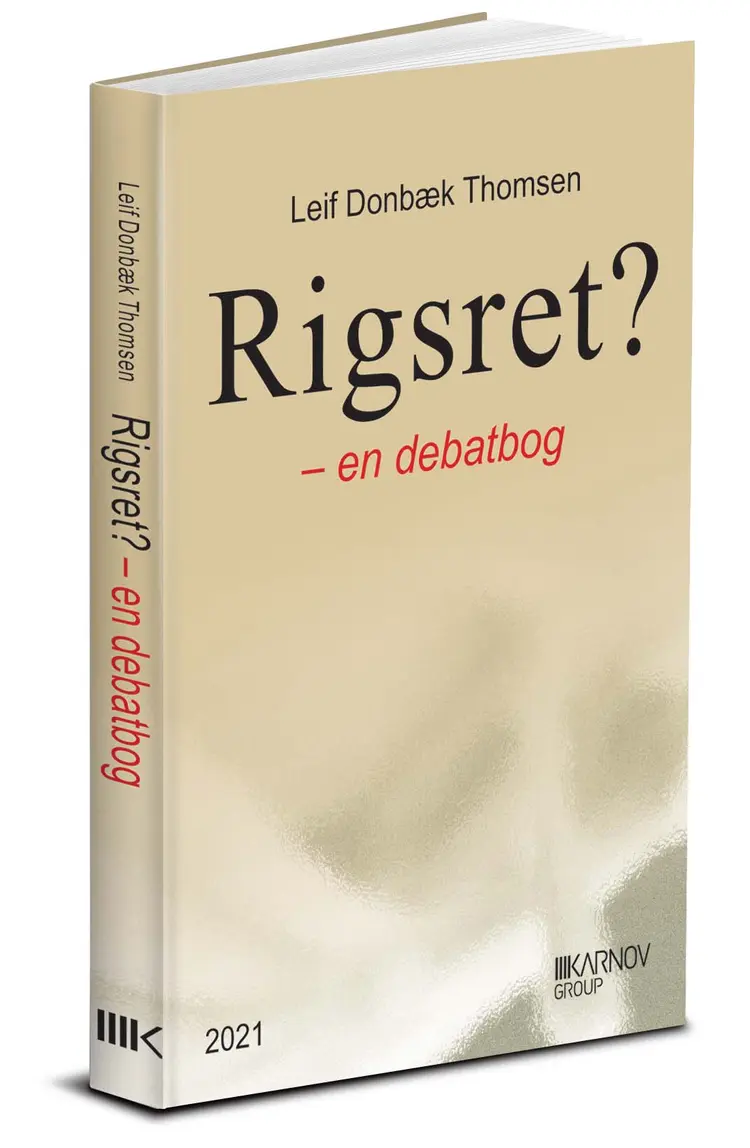 Rigsret? - en debatbog af Leif Donbæk Thomsen