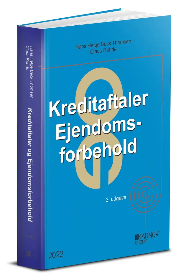 Kreditaftaler og ejendomsforbehold af Hans Helge Beck Thomsen