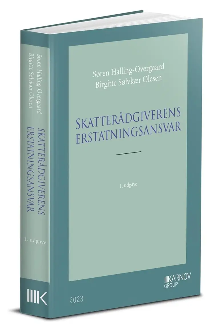 Skatterådgiverens erstatningsansvar af Søren Halling-Overgaard