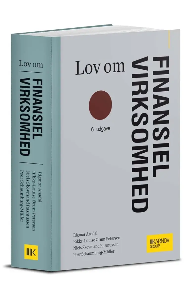 Lov om finansiel virksomhed - med kommentarer af Peer Schaumburg-Müller
