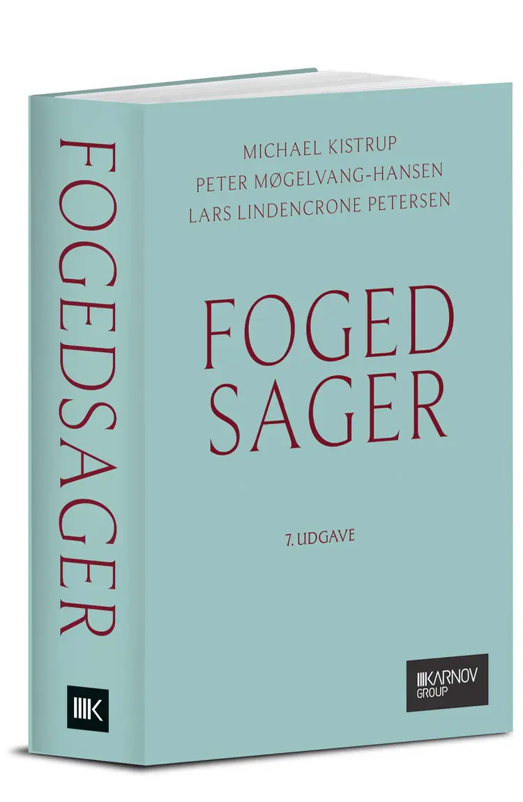 Fogedsager af Lars Lindencrone Petersen