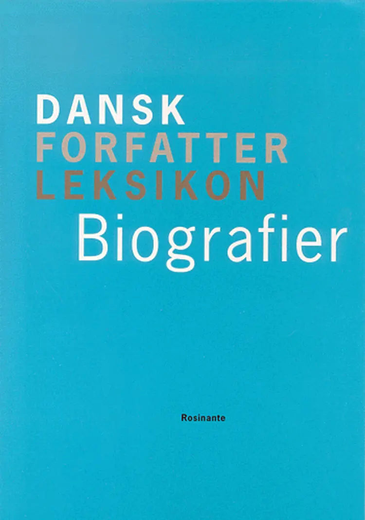 Dansk forfatterleksikon af John Chr. Jørgensen