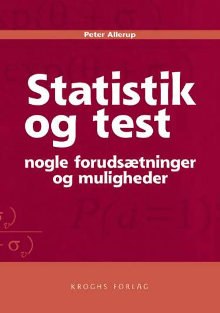 Statistik og test af Peter Allerup