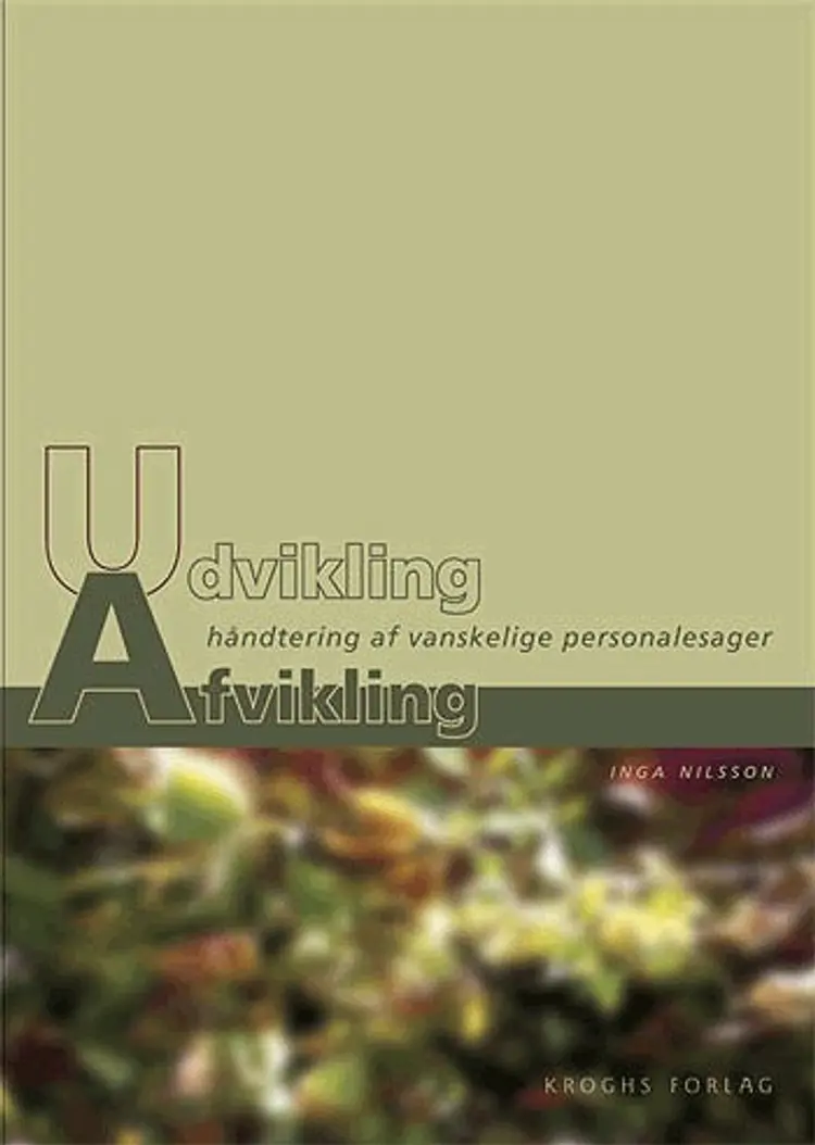 Udvikling - afvikling af Inga Nilsson