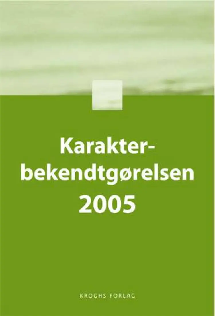 Karakterbekendtgørelsen af Signe Holm-Larsen