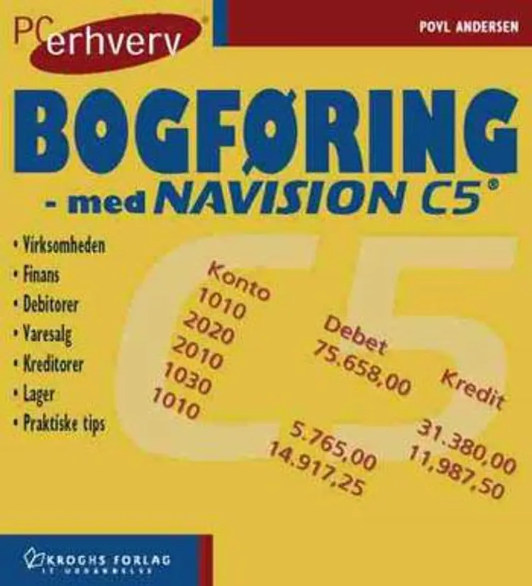 Bogføring med Microsoft Navision C5 af Povl Andersen