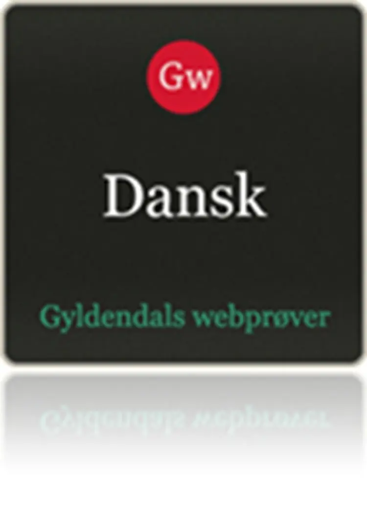 Webprøver. Retskrivning af Birgitte Sørensen