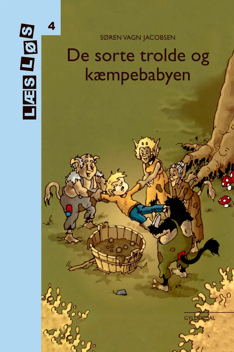 Bo-bøger. De sorte trolde og kæmpe babyen af Søren Vagn Jacobsen
