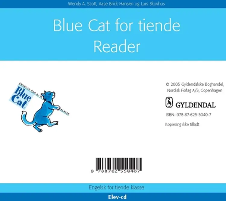 Blue Cat for 10. - Elev CD af Wendy A. Scott
