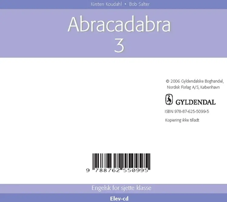 Abracadabra 3 for 6. klasse af Kirsten Koudahl