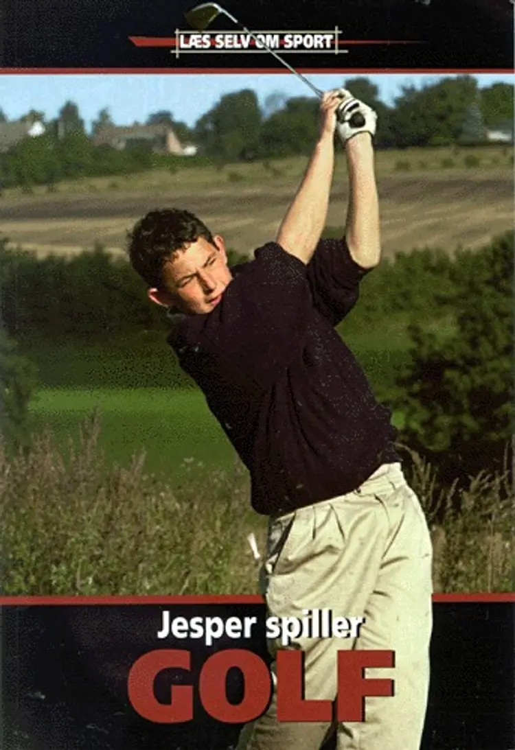 Jesper spiller golf af Helle Jessen