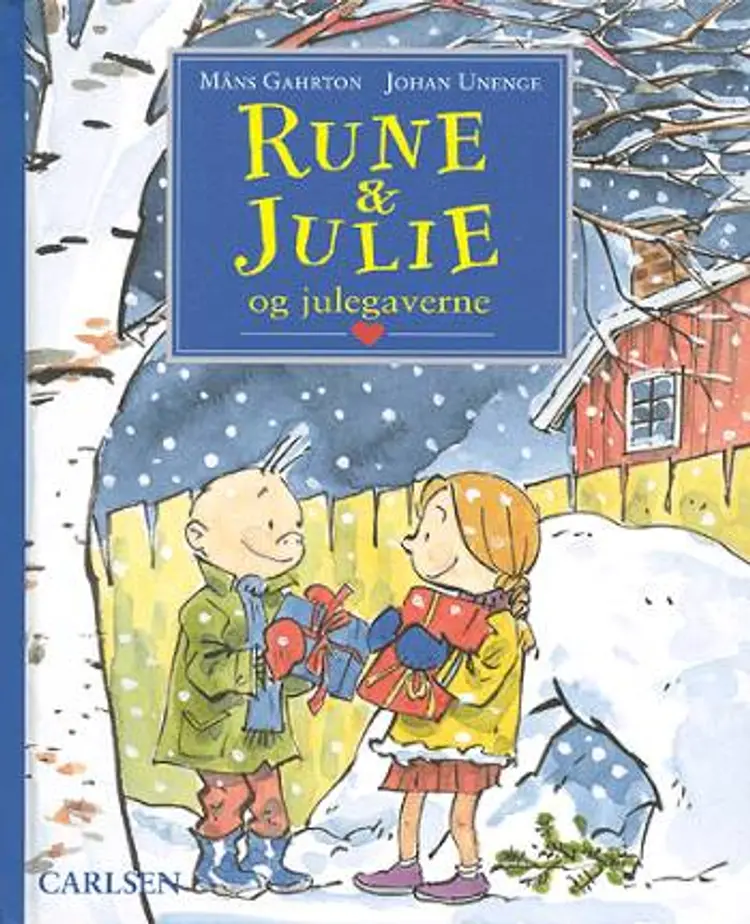 Rune & Julie og julegaverne af Måns Gahrton