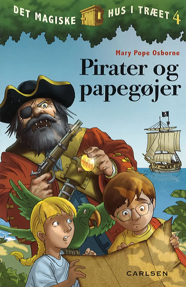 Pirater og papegøjer af Mary Pope Osborne