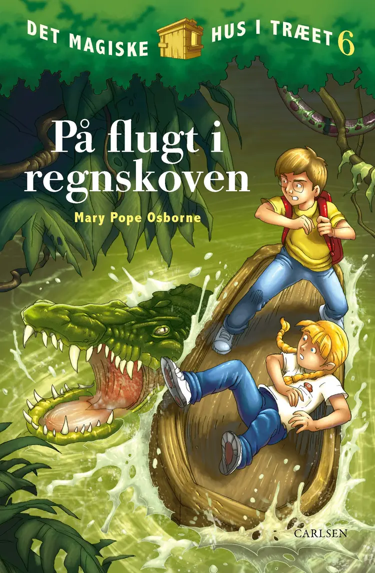 På flugt i regnskoven af Mary Pope Osborne
