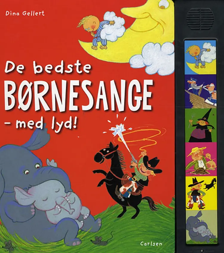 De bedste børnesange - med lyd! af Dina Gellert
