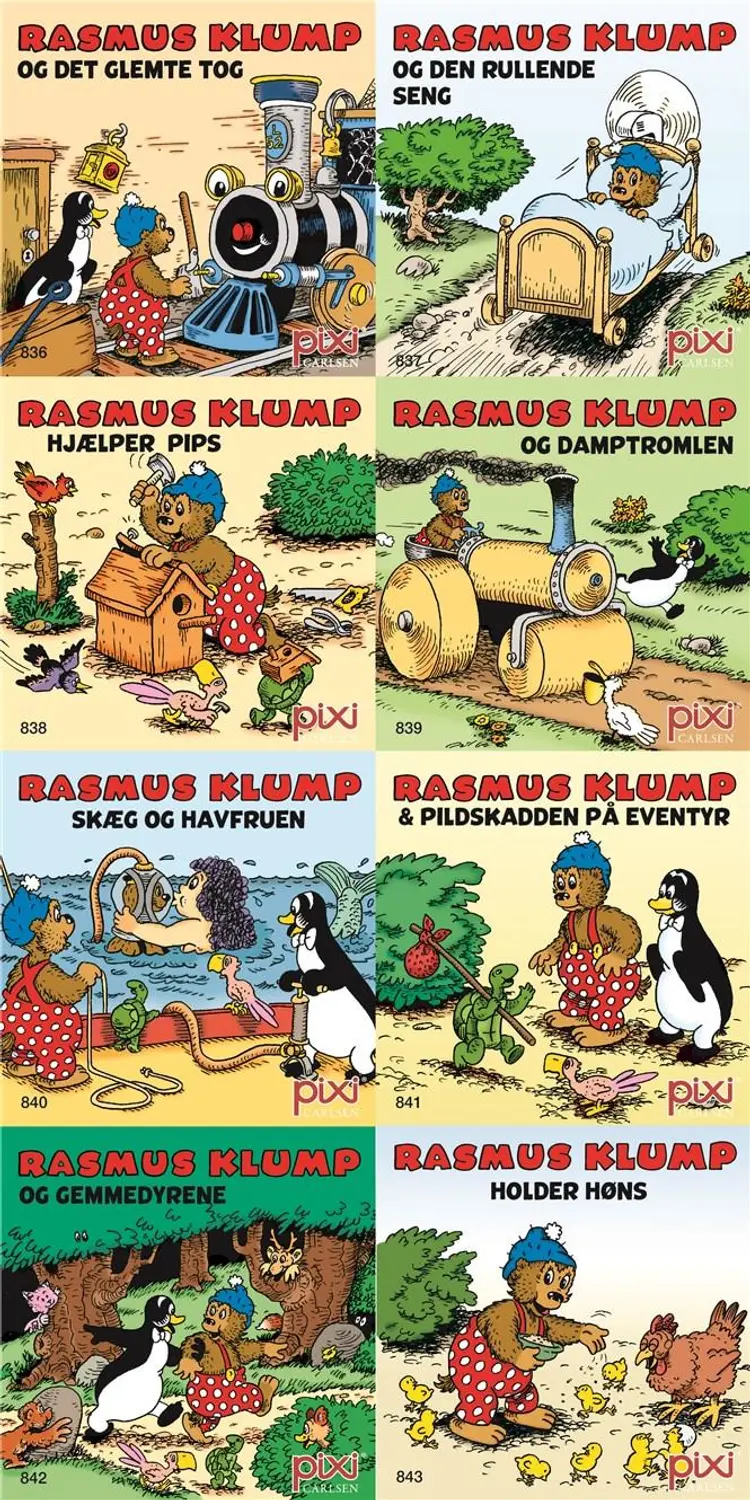 Pixi serie 114 - Rasmus Klump af Per Sanderhage