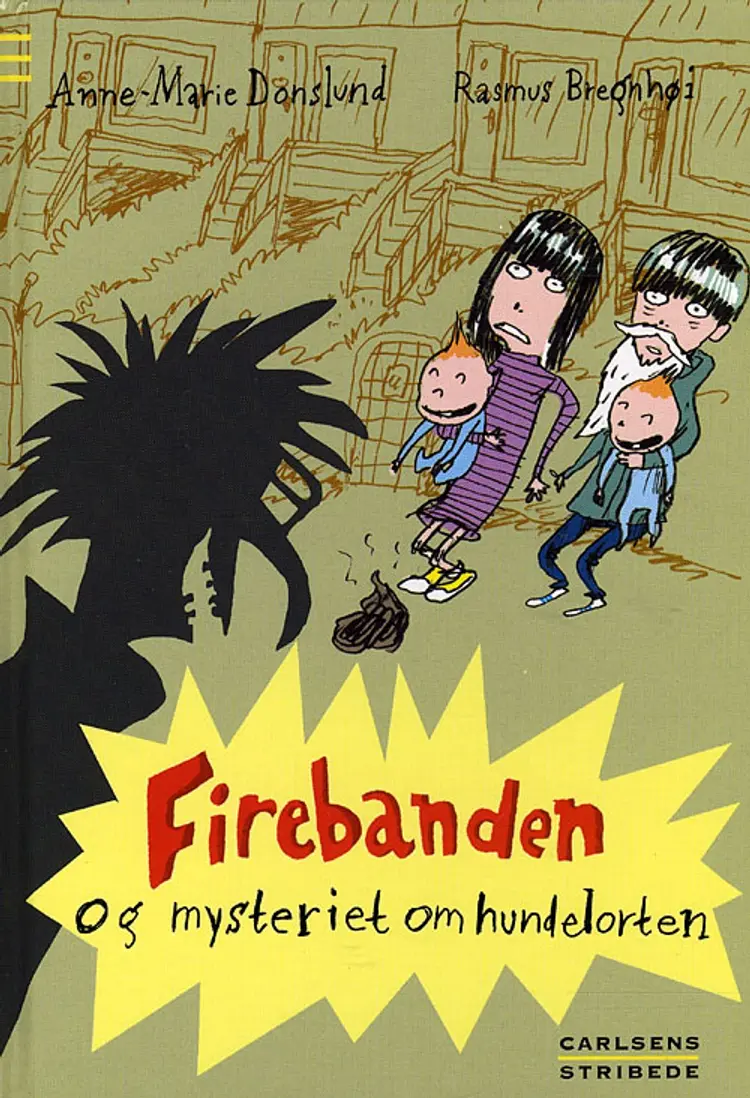 Firebanden og mysteriet om hundelorten af Anne-Marie Donslund