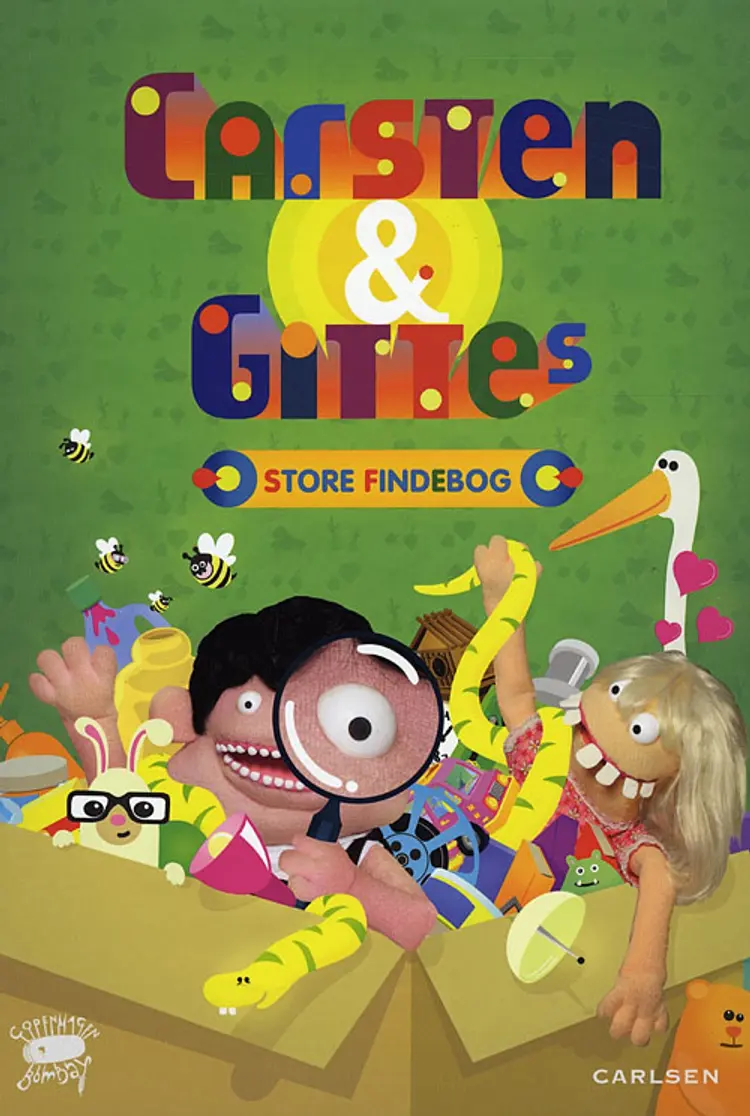 Carsten & Gittes store findebog af Anders Morgenthaler
